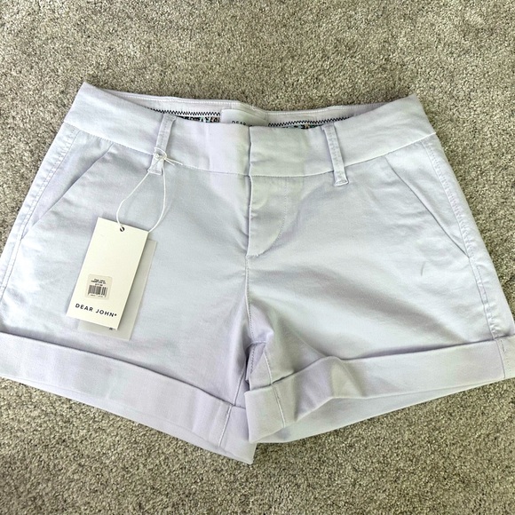 Dear John Pants - Dear John Women's white shorts NWT